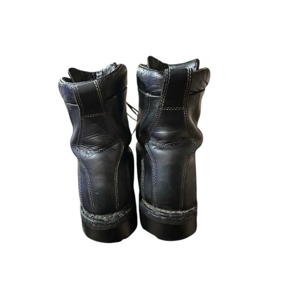 Danner 8" Quarry 2.0 AT GTX Black Leather Goretex Mens Boots Sz 10 D Soft Toe - Picture 5 of 9